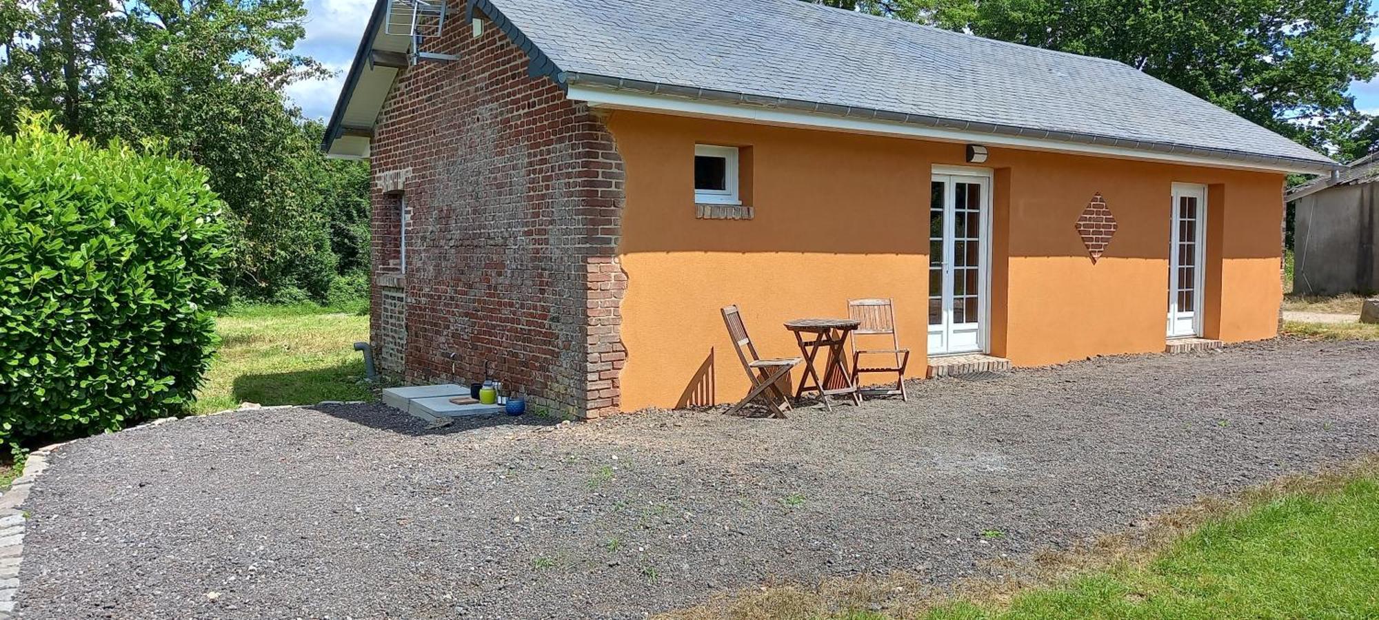 Gite Clos Masure De Blevillot Saint-Gilles-de-la-Neuville Exterior foto